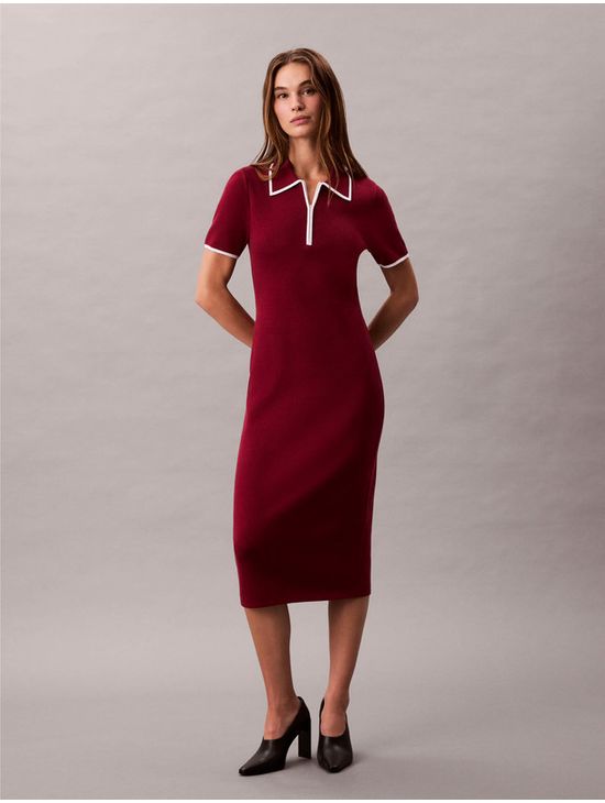 Vestido-Calvin-Klein-Midi-Mujer-Rojo-44D305G-601