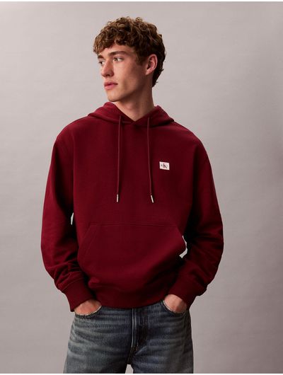 Sudadera-Calvin-Klein-con-Capucha-Hombre-Rojo-4RC274G-601
