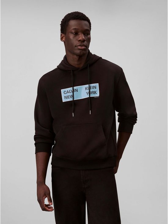 Sudadera-Calvin-Klein-Logotipo-CKNY-Hombre-Negro-4RD259G-001