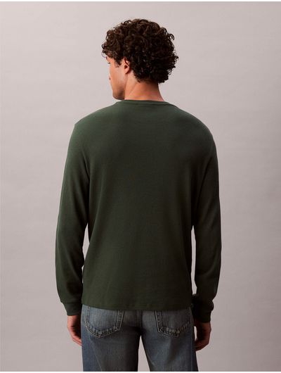 Sueter-Calvin-Klein-Waffleado-Hombre-Verde-40EM217-301
