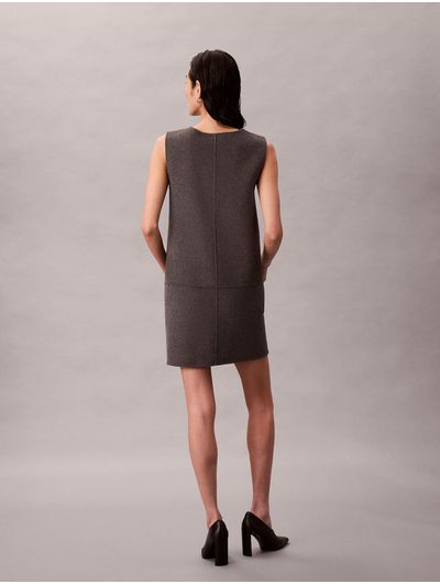 Vestido-Calvin-Klein-Mini-Tejido-Doble-Faz-Mujer-Gris-44D017G-030