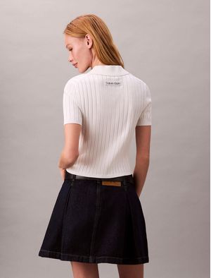 Falda-Vaquera-Calvin-Klein-Plisada-Mujer-Azul-47C717G-401