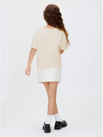 Playera-Calvin-Klein-Logo-de-Color-Nina-Beige-IG0IG03033-PGB