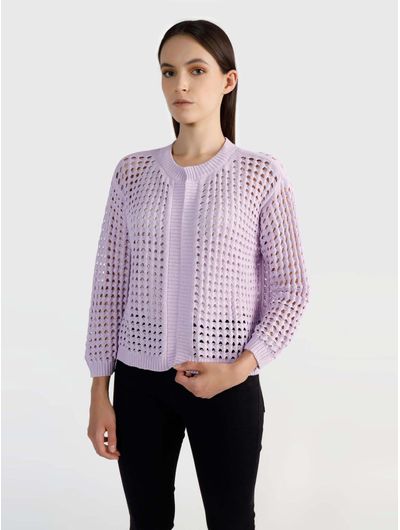 Sueter-Calvin-Klein-Jeans-Mujer-Morado