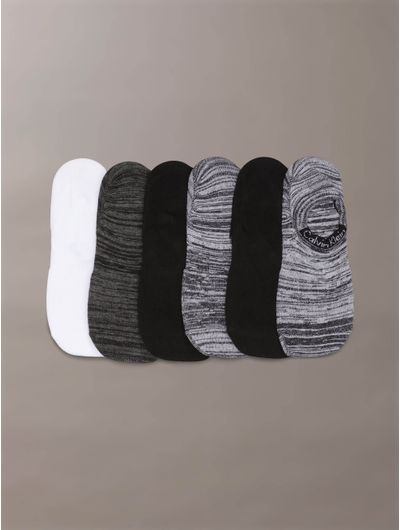 Calcetines-Calvin-Klein-Lightweight-Paquete-de-6-Mujer-Multicolor-CKW213LN05-001