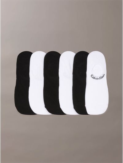 Calcetines-Calvin-Klein-Lightweight-Paquete-de-6-Mujer-Multicolor-CKW213LN05-002