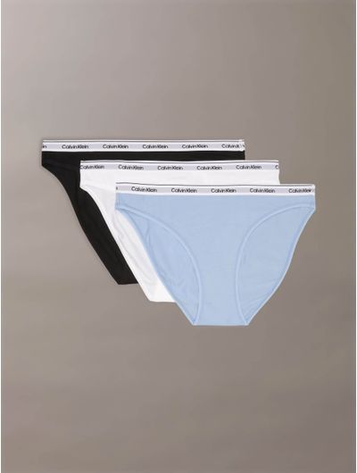 Bikinis-Calvin-Klein-Icon-Logo-Paquete-de-3-Mujer-Multicolor-QD5207-451