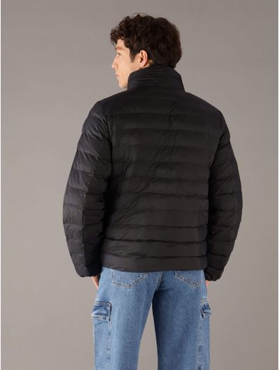 Chamarra-Calvin-Klein-Jeans-con-Monograma-Hombre-Negro-4RC511G-001