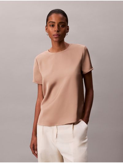 Playera-Calvin-Klein-Top-Shell-Mujer-Beige-44D144G-200