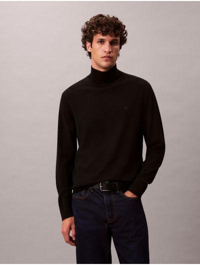 Sueter-Calvin-Klein-de-Cuello-Mock-Hombre-Negro-4LE309G-001