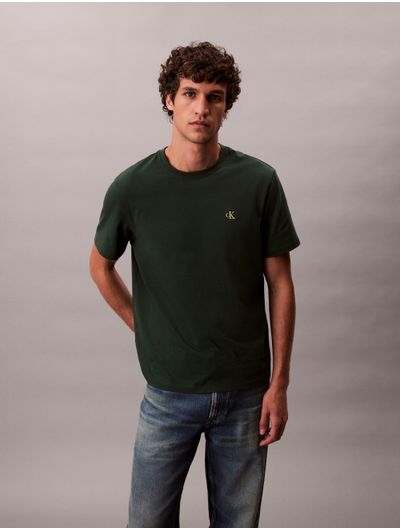 Playera-Monograma-Calvin-Klein-Hombre-Verde-4RC275G-301