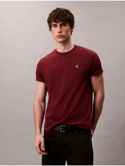 Playera-Monograma-Calvin-Klein-Hombre-Rojo-4RC275G-603