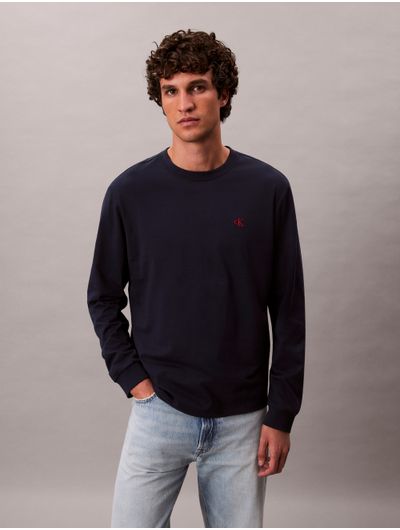 Playera-Monograma-Calvin-Klein-Hombre-Azul-4RD247G-410