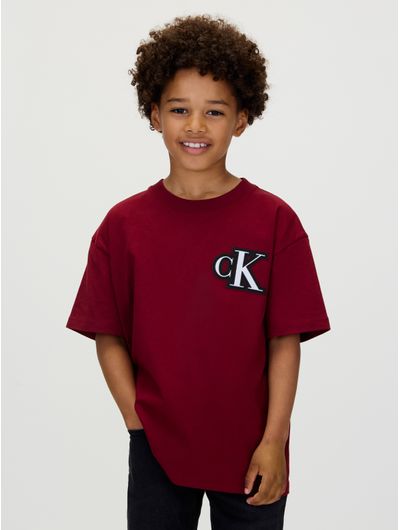 Playera-Calvin-Klein-Monograma-Nino-Rojo-IB0IB02584-XU4