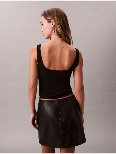 Tank-Top-de-Punto-Calvin-Klein-Mujer-Negro-47A804G-001