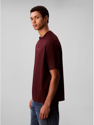 Playera-Logotipo-Calvin-Klein-Hombre-Rojo-4LD230G-601