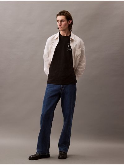 Playera-Calvin-Klein-Logo-en-Espalda-Hombre-Negro