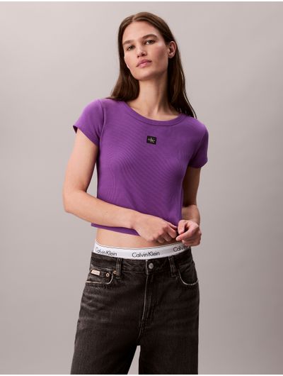 Playera-Calvin-Klein-Baby-Rib-Mujer-Morado-47C200G-500