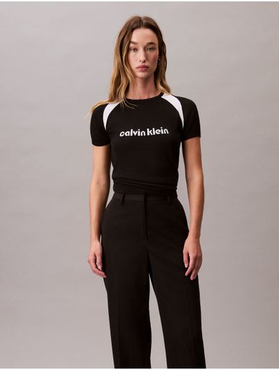 Playera-Calvin-Klein-Logotipo-Mujer-Negro-47C307G-001