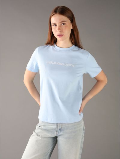 Playera-Calvin-Klein-con-Logo-Estampado-Mujer-Azul-47C912G-430