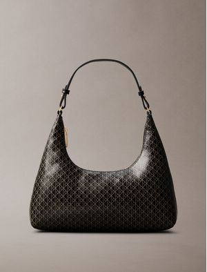 Bolso-de-Hombro-Calvin-Klein-Emblema-Mujer-Negro-4F3298G-001