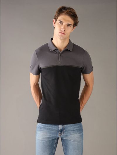 Polo-Calvin-Klein-con-Franja-Logotipo-Hombre-Multicolor-4L0050S-001