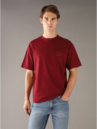 Playera-Calvin-Klein-con-Monograma-Bordado-Hombre-Rojo-4LD224G-601