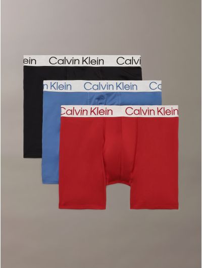 Boxer-Briefs-Calvin-Klein-Microfiber-Stretch-Chromatic-Paquete-de-3-Hombre-Multicolor-NP2739O-620