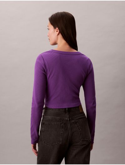 Cardigan-de-Canale-Calvin-Klein-Mujer-Morado-47C204G-500