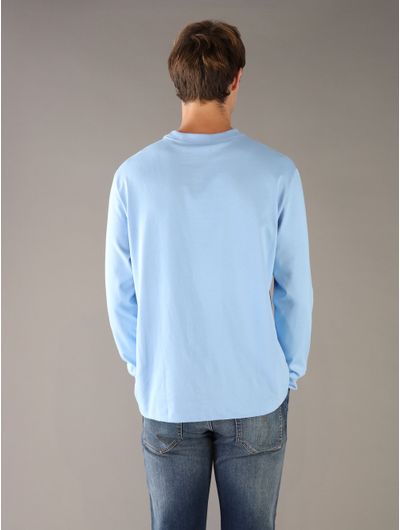 Playera-Calvin-Klein-con-Logotipo-Estampado-Hombre-Azul-4LD232G-430