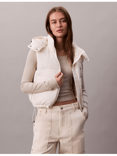 Chaleco-Acolchado-Calvin-Klein-Mujer-Beige-47D500G-100
