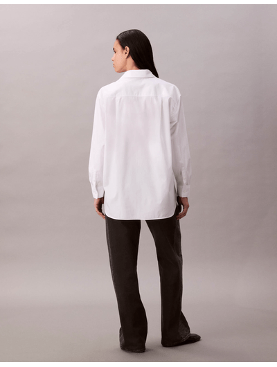 Camisa-de-Popelina-Calvin-Klein-Mujer-Blanco-47C143G-YAA