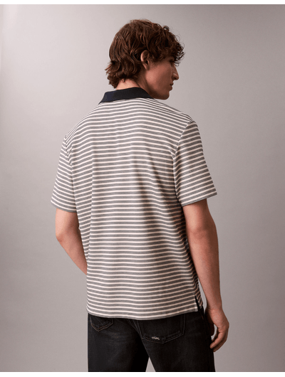 Polo-Ottoman-Calvin-Klein-de-Rayas-Hombre-Gris-4LD205G-100