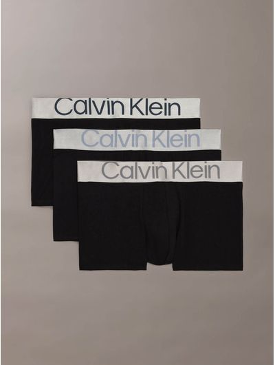 Trunks-Calvin-Klein-Reconsidered-Steel-Paquete-de-3-Hombre-Negro-NB3130O-005