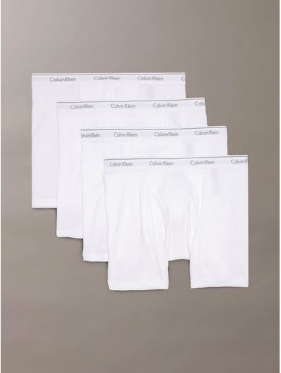 Briefs-Calvin-Klein-de-Algodon-Paquete-de-4-Hombre-Blanco-NP2190O-100