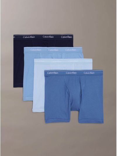 Briefs-Calvin-Klein-Classic-Fit-Paquete-de-4-Hombre-Azul-NP2190O-920