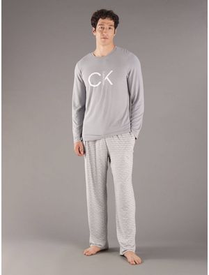 Pijama-Calvin-Klein-de-Playera-y-Pantalon-Hombre-Gris-NP2714O-060