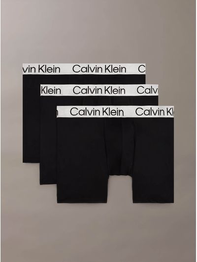 Briefs-Calvin-Klein-Microfiber-Stretch-Chromatic-Classic-Fit-Paquete-de-3-Hombre-Negro-NP2739O-001