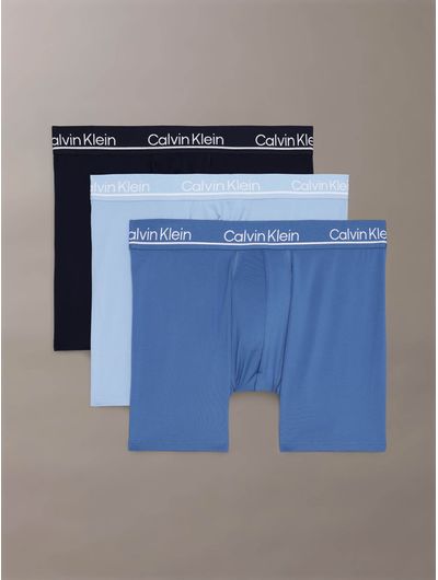 Briefs-Calvin-Klein-Microfiber-Stretch-Plus-Paquete-de-3-Hombre-Azul-NP2753O-422
