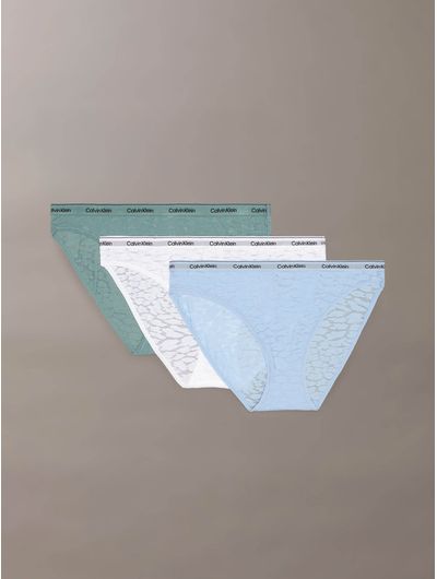 Bikinis-Calvin-Klein-Icon-Lace-Paquete-de-3-Mujer-Multicolor-QD5069-430