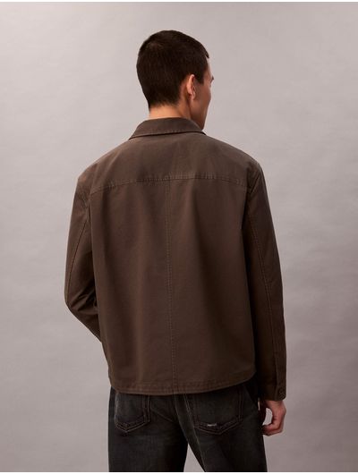 Sobrecamisa-de-Algodon-Calvin-Klein-Hombre-Cafe-4RD110G-021