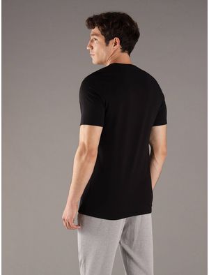 Playera-Calvin-Klein-de-Pijama-Cotton-Microfiber-Hombre-Negro-NP2794O-001