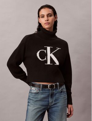 Sueter-Holgado-Monograma-Calvin-Klein-Mujer-Negro-47D349G-001