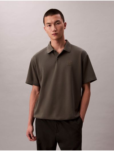 Polo-Pique-Bungee-Calvin-Klein-Hombre-Verde-4LD213G-021
