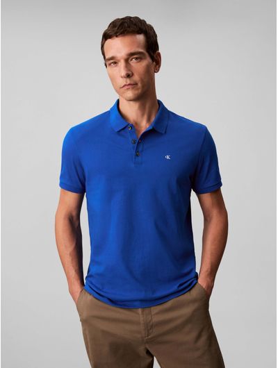 Polo-Clasica-Monograma-Calvin-Klein-Hombre-Azul-4RD255G-401