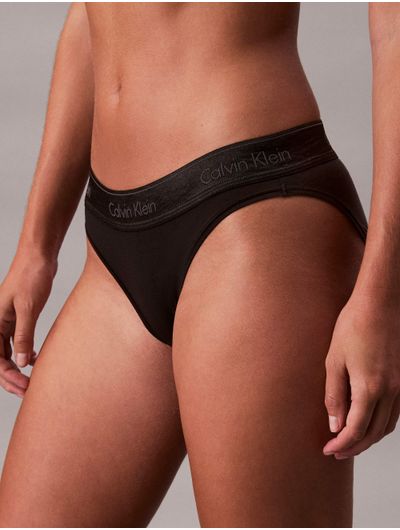 Bikini-Calvin-Klein-Icon-Cotton-Modal-Limited-Edition-Mujer-Negro-QF8550-001