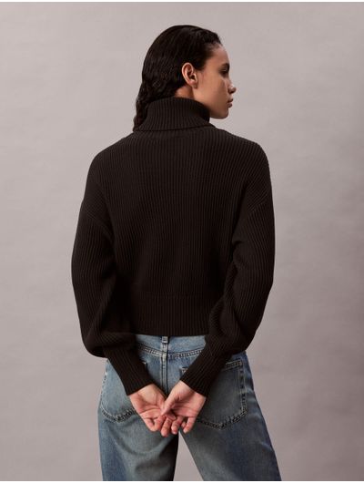 Sueter-Holgado-Monograma-Calvin-Klein-Mujer-Negro-47D349G-001