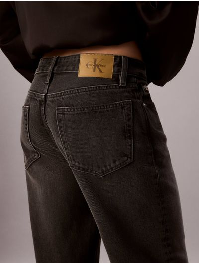 Jeans-Calvin-Klein-Signature-90s-Straight-Mujer-Gris-47D729G-001