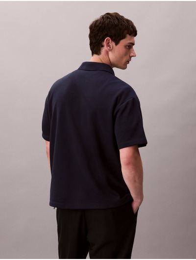 Polo-Pique-Bungee-Calvin-Klein-Hombre-Azul-4LD213G-410