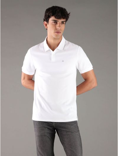 polo-calvin-klein-monograma-hombre-blanco
